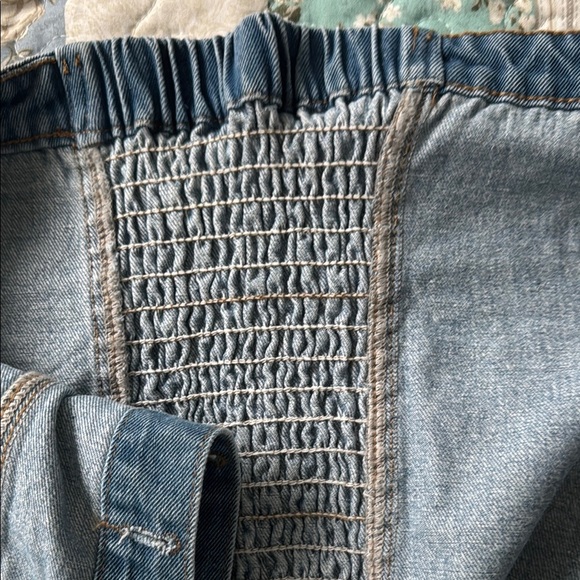 Edikted Denim Button-Up Corset Top - Picture 4 of 4